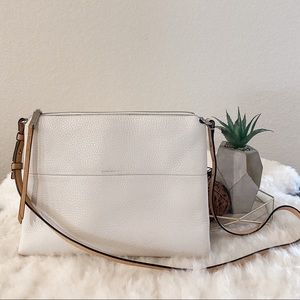 EUC COACH Pebbled Leather Highrise Bag Ivory